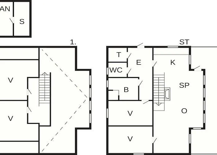 Casa de Férias 8 Person In Vevang-by Traum *